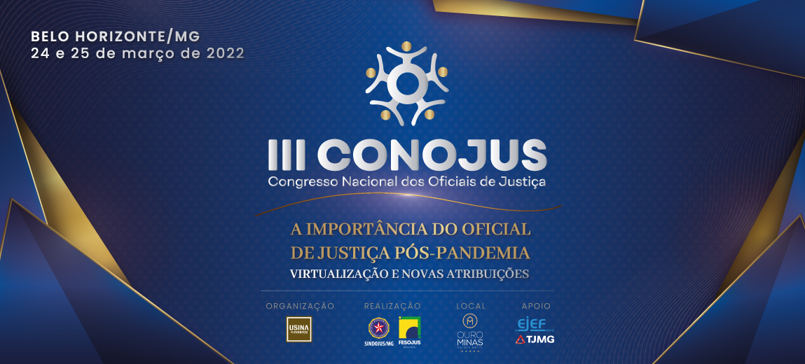 No momento, você está visualizando III CONOJUS está chegando!