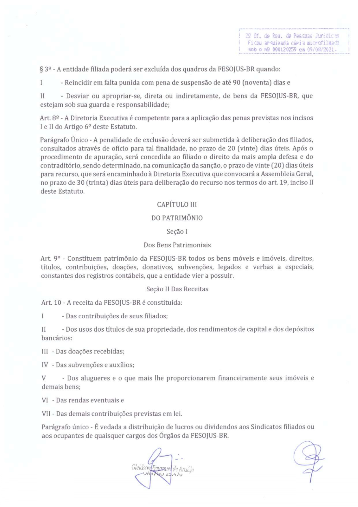 ESTATUTO FEDERAÇÃO DAS ENTIDADES SINDICAIS DOS OFICIAIS DE JUSTIÇA DO BRASIL - FESOJUS-BR_compressed_pages-to-jpg-0006