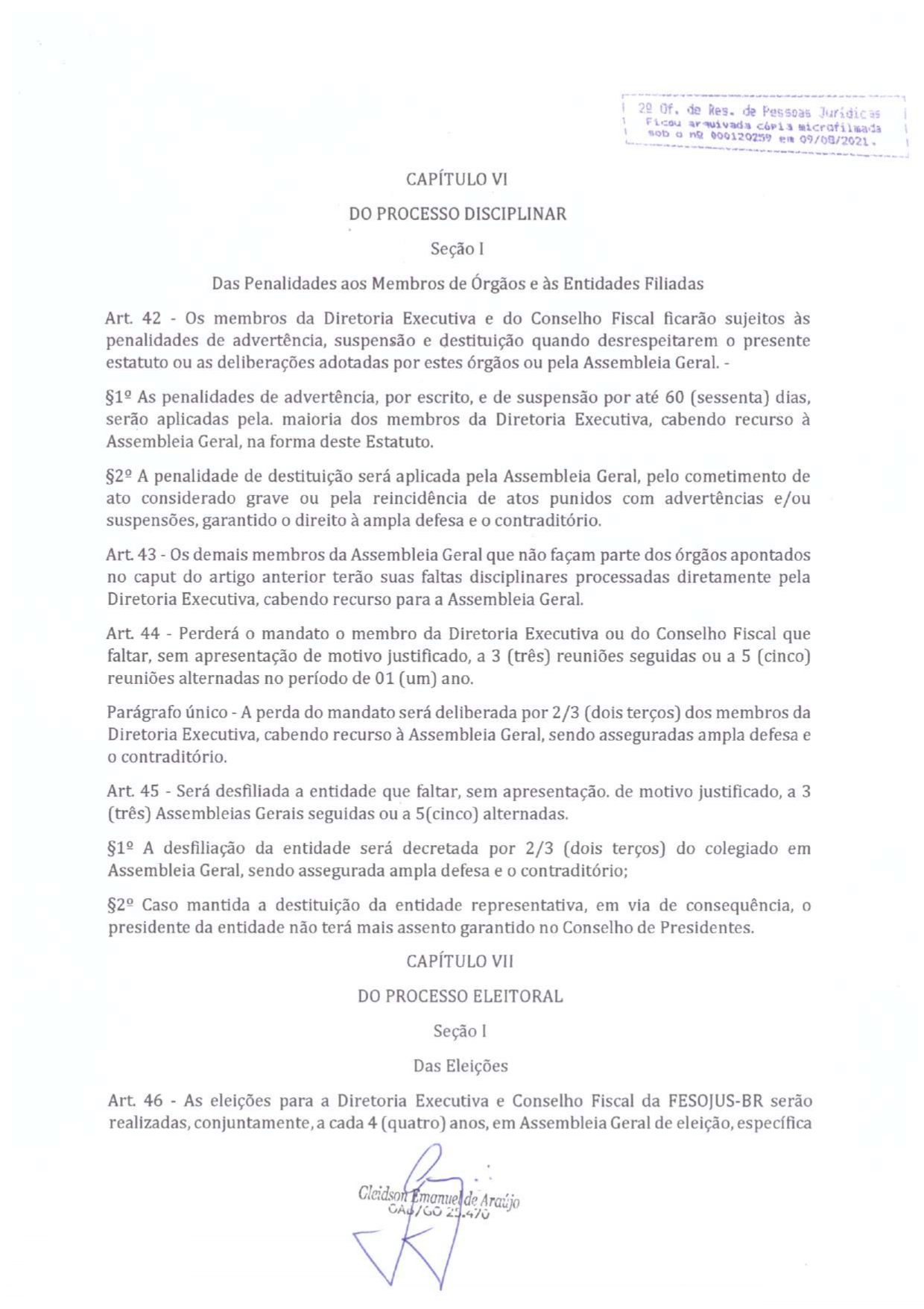 ESTATUTO FEDERAÇÃO DAS ENTIDADES SINDICAIS DOS OFICIAIS DE JUSTIÇA DO BRASIL - FESOJUS-BR_compressed_pages-to-jpg-0018