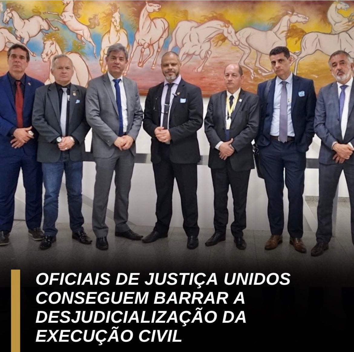 No momento, você está visualizando Oficiais de Justiça unidos conseguem barrar a desjudicialização da Execução Civil