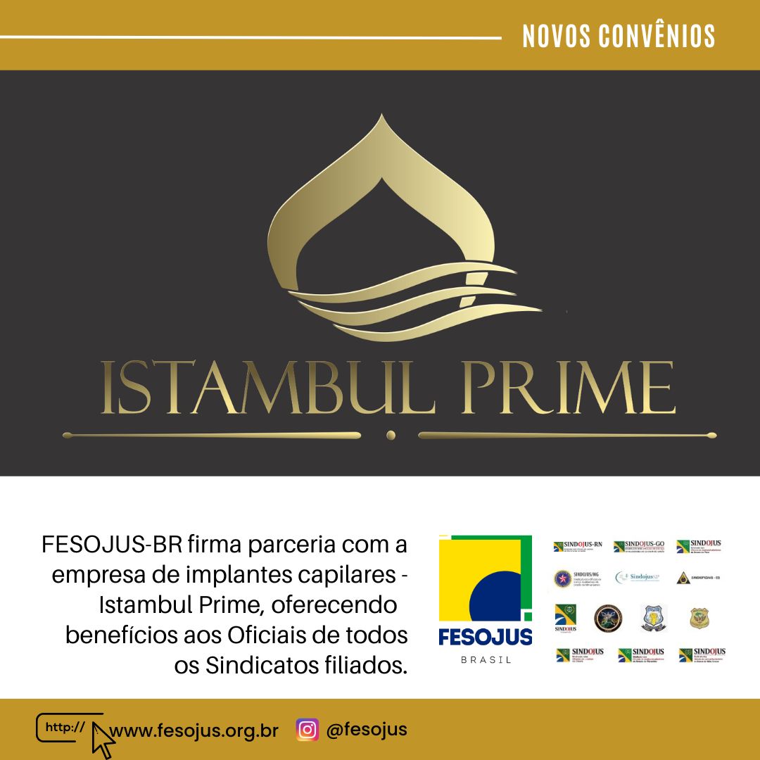 No momento, você está visualizando NOVO CONVÊNIO : ISTALBUL PRIME