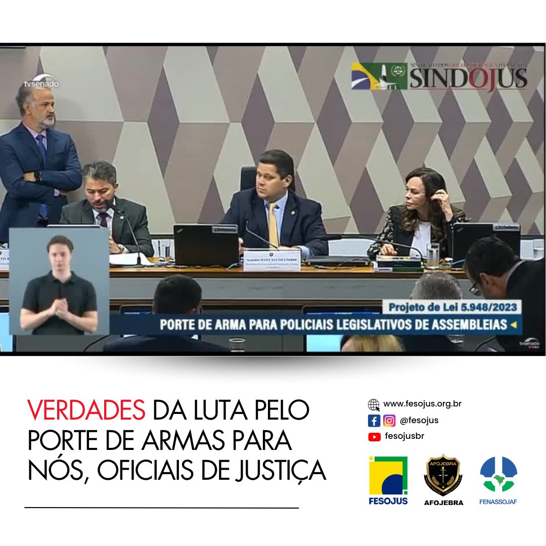 No momento, você está visualizando VERDADES DA LUTA PELO PORTE DE ARMAS PARA CATEGORIA