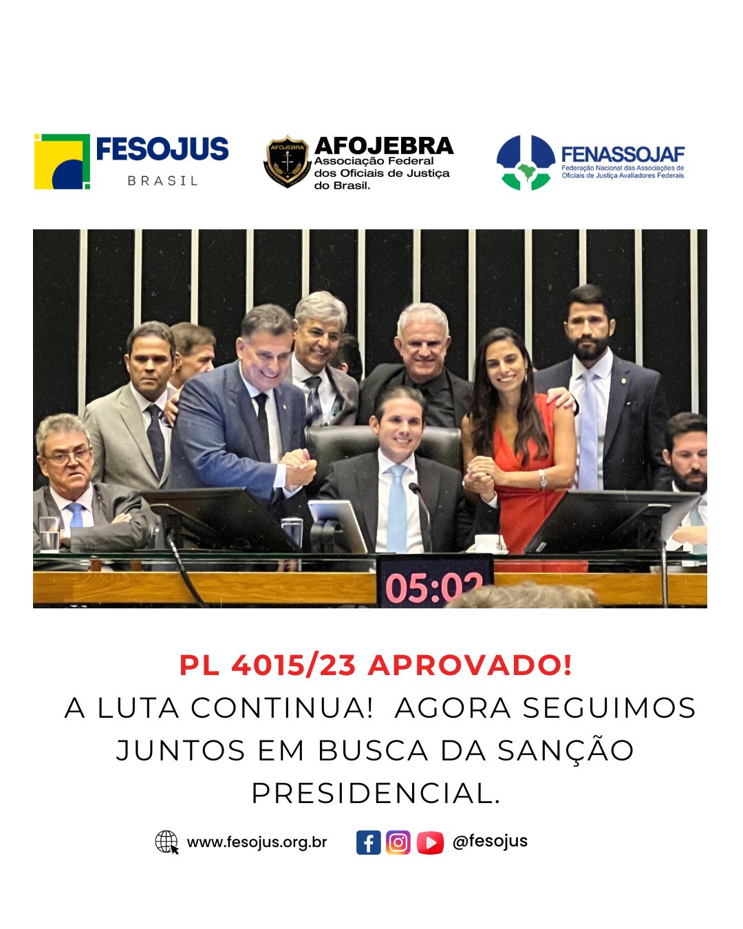 No momento, você está visualizando Vitória! PL 4015/23 é APROVADO